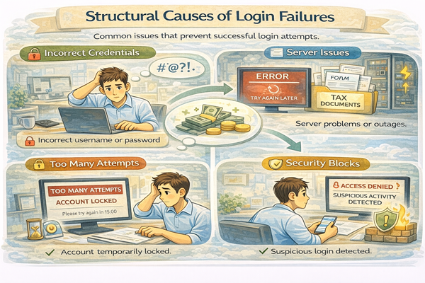 로그인이 계속 실패하는 구조적 원인