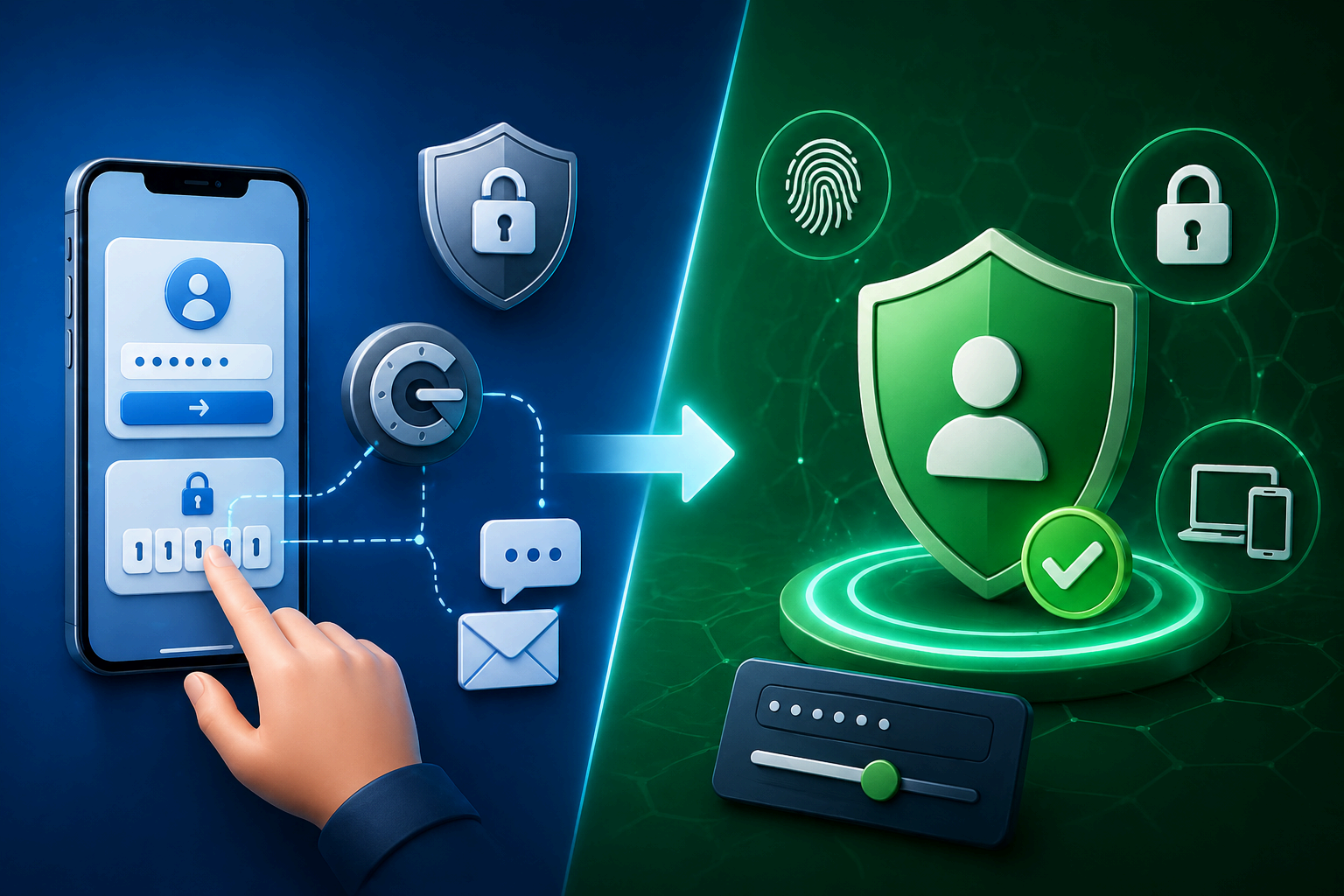 2단계 인증 설정 방법과 계정 보안 강화 흐름 설명 이미지