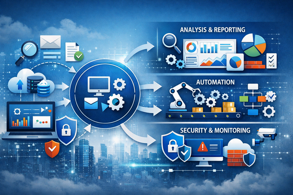 디지털 관리 구조 흐름 이미지